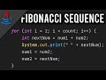 Fibonacci Sequence in JAVA | (simple & easy)