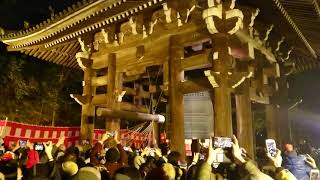 知恩院  2019元旦 除夜の鐘 日本3大鐘