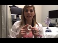 Incontinence dish pessary demonstration video