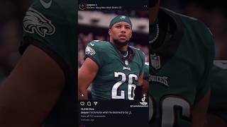 Saquon Barkley TROLLS Giants fans with IG post about Eagles 😂