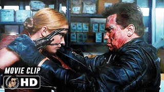 TERMINATOR 3: RISE OF THE MACHINES Clip - "T-850 vs. T-X" (2003) Sci-Fi, Arnold Schwarzenegger