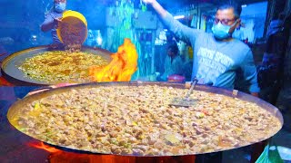 200 KG HUGE MUTTON TAWA FRY KALEJIWITH SPECIAL SPICES | STREET STYLEPESHAWARI MASALA KALEJI RECIPE