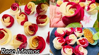 How to Make Chicken Rose Momos - the CUTEST Dumplings!