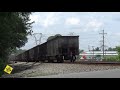 ns 1129 emd sd70ace lead ns hopper train