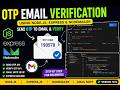 Node.js OTP Email Verification using Nodemailer & Express | Gmail SMTP Tutorial