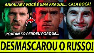 ANKALAEV é EXPOSTO!🚨JIRI REVELA HISTÓRIA com ANKALAEV e AVALIA DESEMPENHO de ALEX POATAN no UFC 313