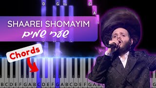 Shaarei Shomayim. שערי שמים by Zanvil Weinberger. Piano tutorial with chords