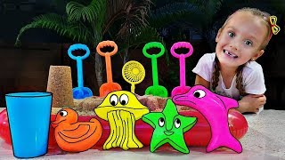 Colores, animales y objetos // Juegos didacticos para niños - Mi Mi Kids