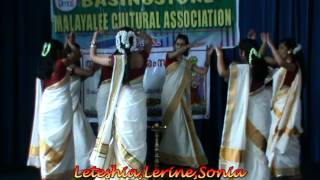 Thiruvathira - BMCA Onam 2012