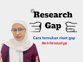 3 TIPS TEMUKAN RESEARCH GAP