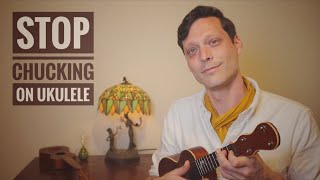 Left Hand Muting - An Alternative to Chucking on Ukulele