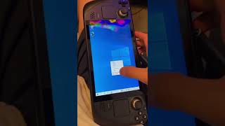 Setting up windows on my steamdeck!