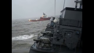 Cyclone Tauktae: Barge P305 rescue operations by INS Kochi