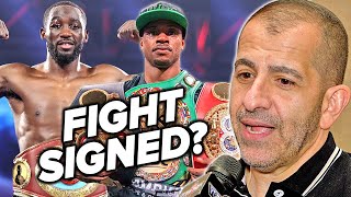 STEPHEN ESPINOSA SAYS SPENCE VS CRAWFORD CLOSE TO BE OFFICIAL; REFUTES JUNE DATE & MORE