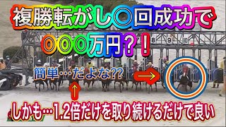 【地方競馬】【姫路競馬場】複勝転がし1.2倍を〇回取れば〇〇〇万円？！いやいけるでしょｗｗｗ