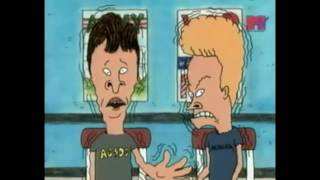 Beavis and Butthead Play with grenade