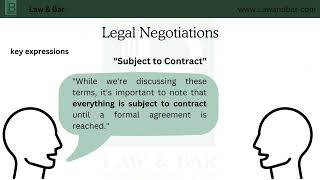 Master Legal English Course [ Part of the lesson ] - legal negotiation - Legal Talk \u0026 discussion