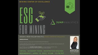 CoE - ESG for Mining