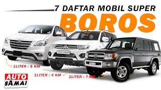 Berani Beli ‼️ DAFTAR 7 Mobil Paling Boros Yang Dijual Di Indonesia!