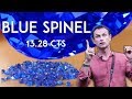 BLUE SPINEL: the BIGGEST MOST VALUED GEMSTONE by Yavorskyy