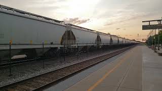 East Bound Sand train.               BNSF # 9211 BNSF # 4109 BNSF # 4073