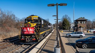 2024 TriState Santa Train On NJT's Boonton Line, Railfanning Denville - Great Notch, NJ 12/14/24