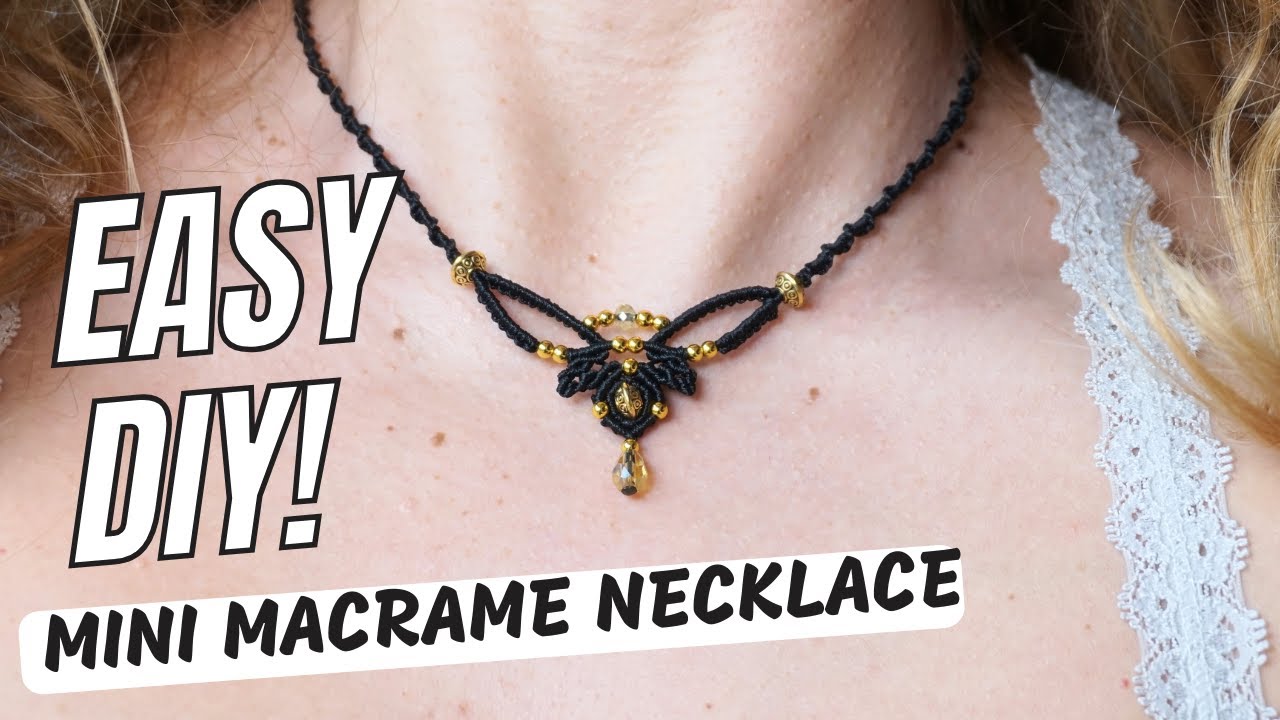 Macrame Jewelry Tutorial At Alannah Macquarie Blog