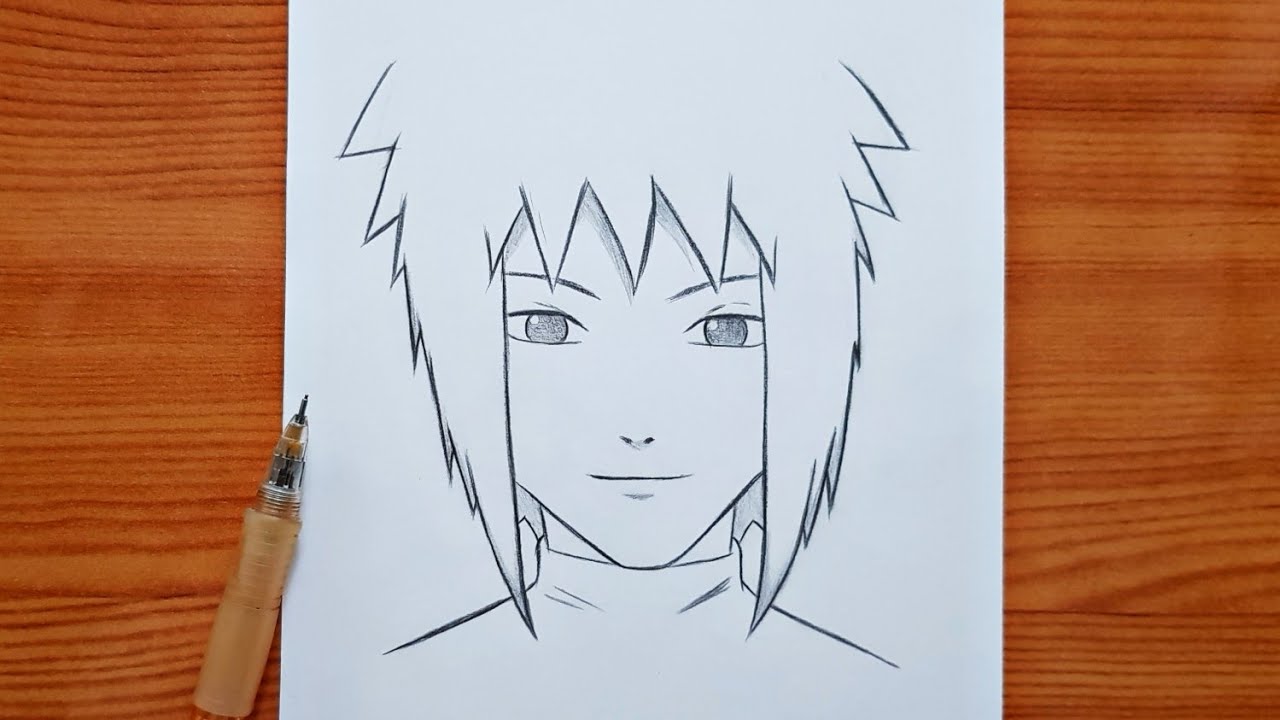 How To Draw Minato Namikaze | Minato Step By Step | Easy Tutorial ...