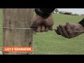 fencing essentials how to tie lazy d termination knots