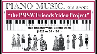 PMSW Friends Video Project - Tekla Bądarzewska-Baranowska: Douce rêverie