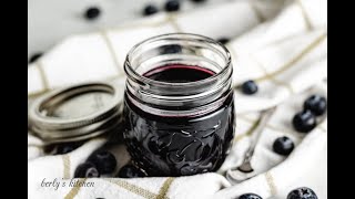 Blueberry Simple Syrup