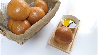 호밀모닝빵│고소하고 담백한~│rye bread