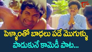 పెళ్ళాంతో బాధలుపడే మొగుళ్ళు పాడుకునే పాట | Vivaha Bhojanambu Movie Song | Rajendra Prasad |TeluguOne