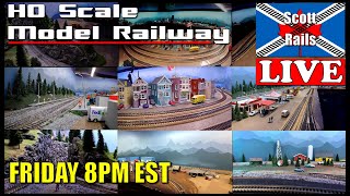 Scott Rails Live - Friday Night 8pm Eastern