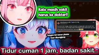 Kobo Walau Lagi Sakit Tapi Seneng Bisa Main Bareng Para Senpai, Calli Khawatir..