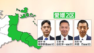 【衆院選候補者に聞く】政治資金あり方は？地域活性化策は？物価高対策は？ 愛媛2区