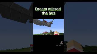 Dream missed the bus in Minecraft. Minecraft waterdrop. Майнкрафт Дрим. Майнкрафт, Minecraft Dream!!