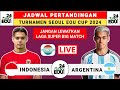 Jadwal Turnamen Seoul Earth On Us Cup 2024 - Indonesia vs Argentina - Jadwal Timnas Indonesia