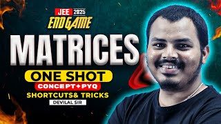 Matrices Class 11 One Shot in Telugu | Concepts + PYQs | EAPCET JEE 2025 | JEE Maths