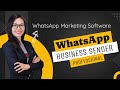 WhatsApp Marketing Software Business Sender #whatsappmarketing #whatsappmarketingsoftware #whatsapp