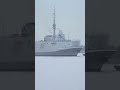 french navy frigate d 657 lorraine radar rotating very fast