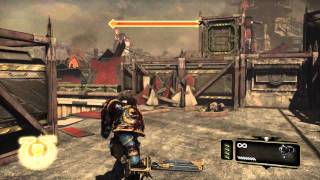 Warhammer 40,000: Space Marine (PC) Demo Gameplay [HD]