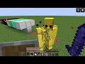 warden armor vs all golems minecraft mob battle