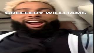OBJ  reacts to Greedy William being drafted to Cleveland Browns