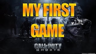 CALL OF DUTY GHOSTS - MY FIRST GAME - Multiplayer Gameplay CoD Ghosts