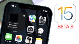 iOS 15 Beta 8 Released - What's New?