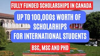 University of Ottawa Scholarships for BSc, MSc and PhD | Study in Canada on a scholarship| NO IELTS