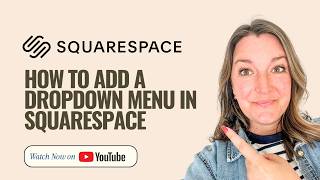 How to Add a Dropdown Menu in Squarespace (Clean Up Your Navigation Fast!)