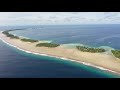 Drone View KAPINGAMARANGI ATOLL Pohnpei Federated states of Micronesia #pohnpei #micronesia