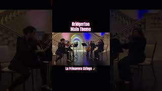 🎻 La Primavera Strings play “Bridgerton Main theme” - Neon Fest